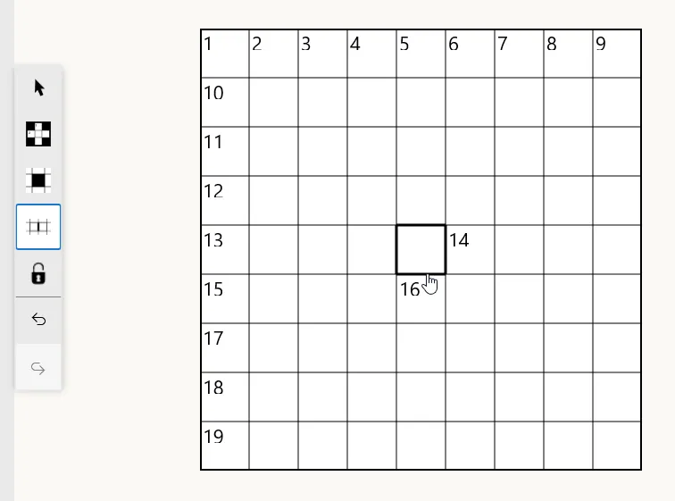 Single isolated open cell