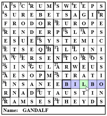 Selected Cell and Light
